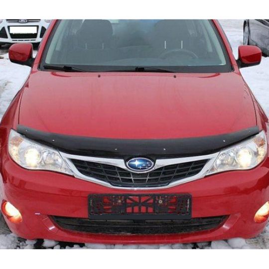 SIM Subaru Impreza (GR) '08-11 Дефлектор капота "мухобойка" (темный) SIM Subaru Impreza (GR) '08-11 Дефлектор капота "мухобойка" (темный)