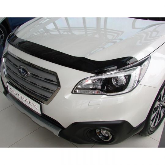 SIM Subaru Outback (BS) '14- Дефлектор капота "мухобойка" (темный)