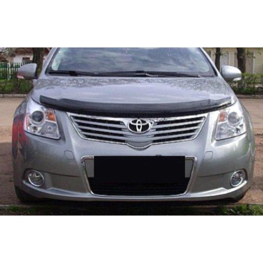 SIM Toyota Avensis III '09- Дефлектор капота "мухобойка" (темный) SIM Toyota Avensis III '09- Дефлектор капота "мухобойка" (темный)