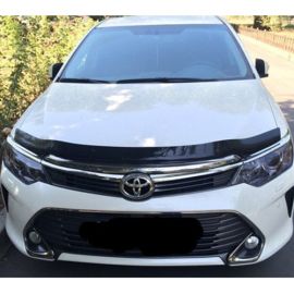 SIM Toyota Camry (XV50) '14- Дефлектор капота "мухобойка" (темный)