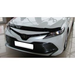 SIM Toyota Camry (XV70) '17- Дефлектор капота "мухобойка" (темный)