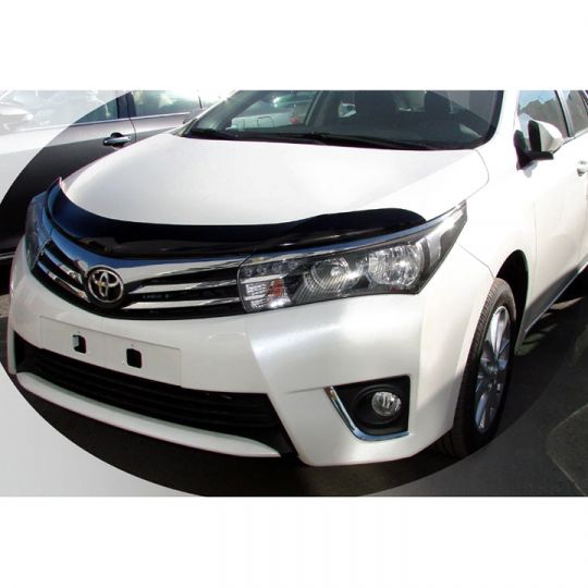 SIM Toyota Corolla (E16/E17) '12- Дефлектор капота "мухобойка" (темный) SIM Toyota Corolla (E16/E17) '12- Дефлектор капота "мухобойка" (темный)