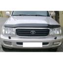 SIM Toyota Land Cruiser (100) '98-07 Дефлектор капота "мухобойка" (темный)