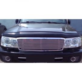 SIM Toyota Land Cruiser (100) '98-07 Дефлектор капота "мухобойка" (темный)