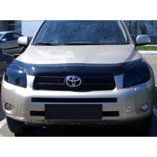 SIM Toyota RAV4 III '05-09 Дефлектор капота "мухобойка" (темный) SIM Toyota RAV4 III '05-09 Дефлектор капота "мухобойка" (темный)