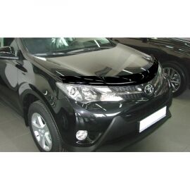 SIM Toyota RAV4 IV '13- Дефлектор капота "мухобойка" (темный)