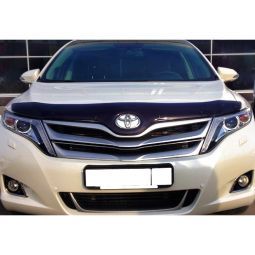 SIM Toyota Venza '08- Дефлектор капота "мухобойка" (темный)