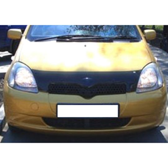 SIM Toyota Yaris I (P1) '03-06 Дефлектор капота "мухобойка" (темный)