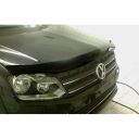 SIM Volkswagen Amarok '10- Дефлектор капота "мухобойка" (темный)