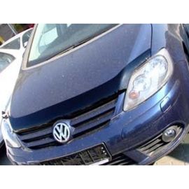 SIM Volkswagen Golf Plus '05- Дефлектор капота "мухобойка" (темный)