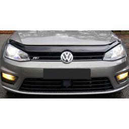 SIM Volkswagen Golf VII '12- Дефлектор капота "мухобойка" (темный)