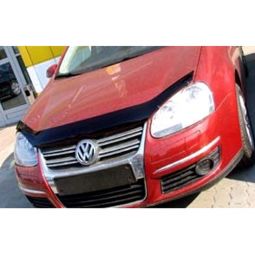 SIM Volkswagen Golf V '03-08 Дефлектор капота "мухобойка" (темный)