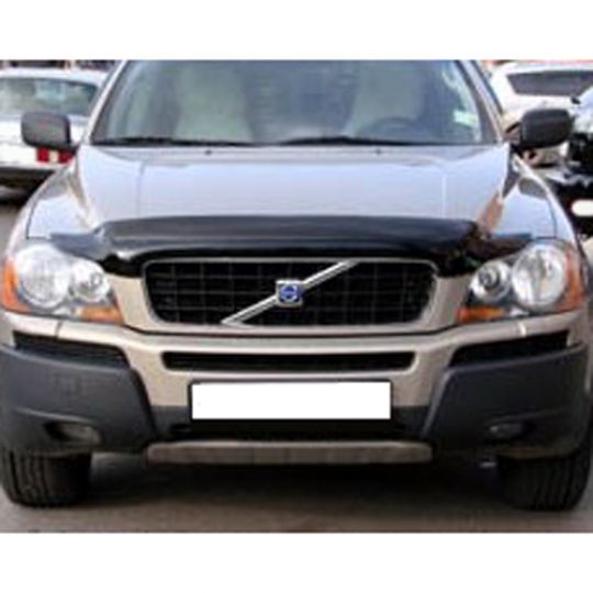 SIM Volvo XC90 I '02-14 Дефлектор капота "мухобойка" (темный)