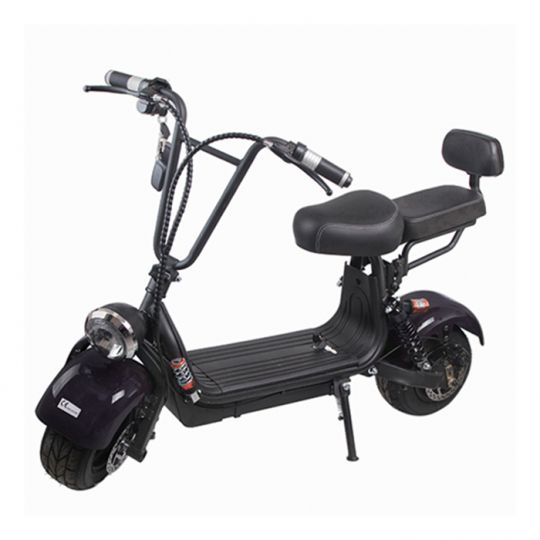 Электроскутер Citycoco Light 1000W Black