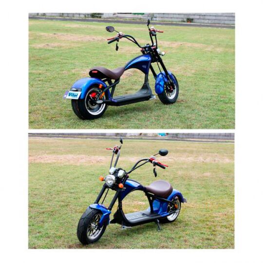 Электроскутер Chopper 1500W Blue