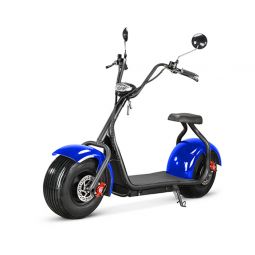 Электроскутер Citycoco 1500W Blue Электроскутер Citycoco 1500W Blue