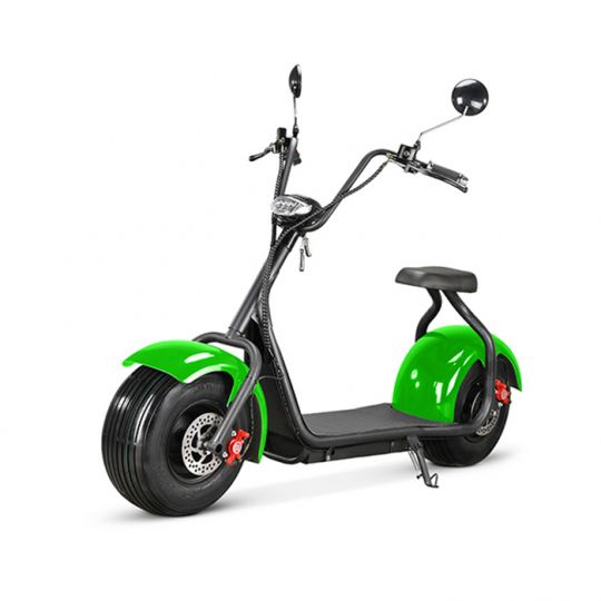 Электроскутер Citycoco 1500W Green