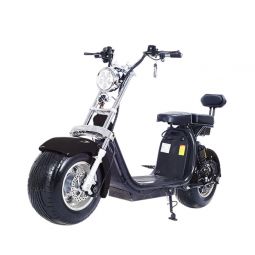 Электроскутер Citycoco Long 1500W Black Электроскутер Citycoco Long 1500W Black