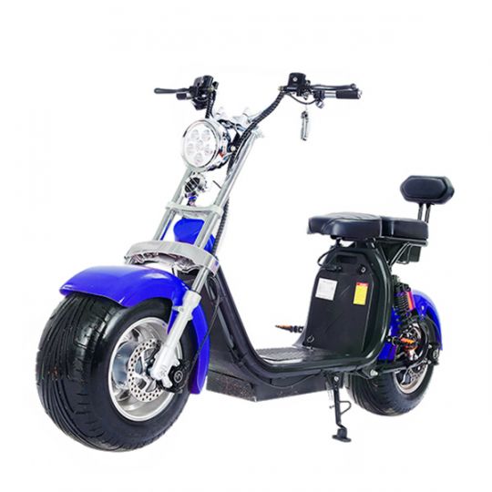 Электроскутер Citycoco Long 1500W Blue Электроскутер Citycoco Long 1500W Blue