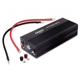 ARMER Інвертор/Перетворювач напруги 12V-220V/1500W/USB/мод. хвиля