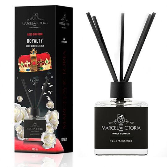 Tasotti Ароматизатор рідкий для авто/дому/офісу "Reed diffuser" 100ml Royalty