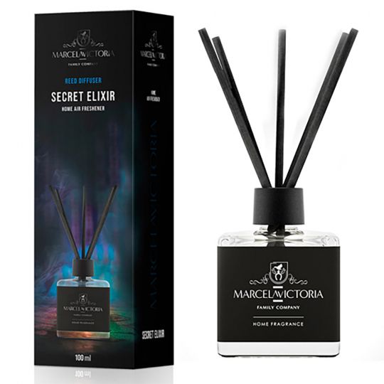 Tasotti Ароматизатор рідкий для авто/дому/офісу "Reed diffuser" 100ml Secret Elixir Tasotti Ароматизатор рідкий для авто/дому/офісу "Reed diffuser" 100ml Secret Elixir