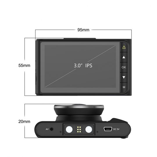 Aspiring Expert 5 Dual, Wi-Fi, GPS, Magnet Автомобильный видеорегистратор (EX198874) Aspiring Expert 5 Dual, Wi-Fi, GPS, Magnet Автомобильный видеорегистратор (EX198874)