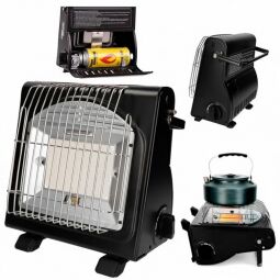 AXXIS Газовый инфракрасный портативный обогреватель 1,7 КВТ (газовая плита)