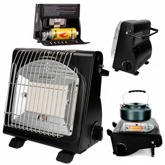 AXXIS Газовый инфракрасный портативный обогреватель 1,7 КВТ (газовая плита)