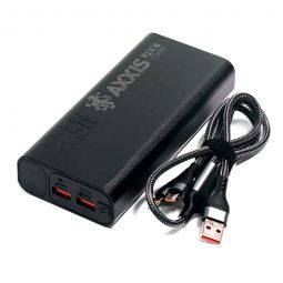 AXXIS Повербанк 20000mAh, Ultra Fast Charge 5V3A + кабель зарядки AXXIS Повербанк 20000mAh, Ultra Fast Charge 5V3A + кабель зарядки