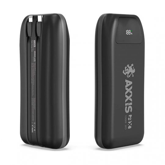 AXXIS Повербанк Fast Charge 20000 mAh AXXIS Повербанк Fast Charge 20000 mAh