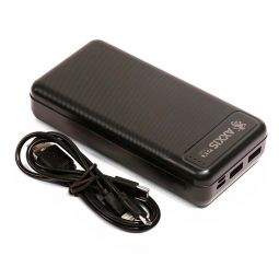 AXXIS Повербанк 20000mAh, Fast Charge 5V2A + кабель зарядки AXXIS Повербанк 20000mAh, Fast Charge 5V2A + кабель зарядки