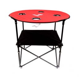 AXXIS Стол складной круглый с подстаканниками