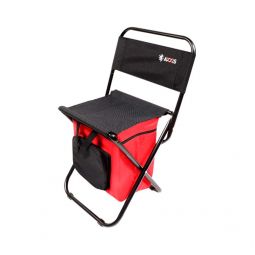 AXXIS Стул раскладной с термосумкой "Happy fisherman" 35*35*58см для пикника, рыбалки (Польша)