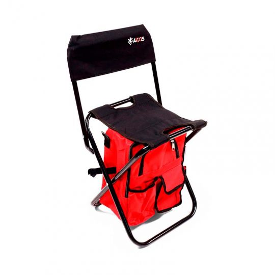 AXXIS Стул раскладной с термосумкой и органайзером  "Optimal 3in1" для пикника, рыбалки (Польша)