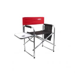 AXXIS Стул раскладной со столом и карманом "Режисер" 80*55*46 см для пикника, рыбалки (Польша)