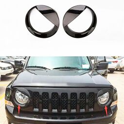 Накладки фар захист рефлектора для Jeep Patriot '11-17 (комплект 2 шт) DDCA07310