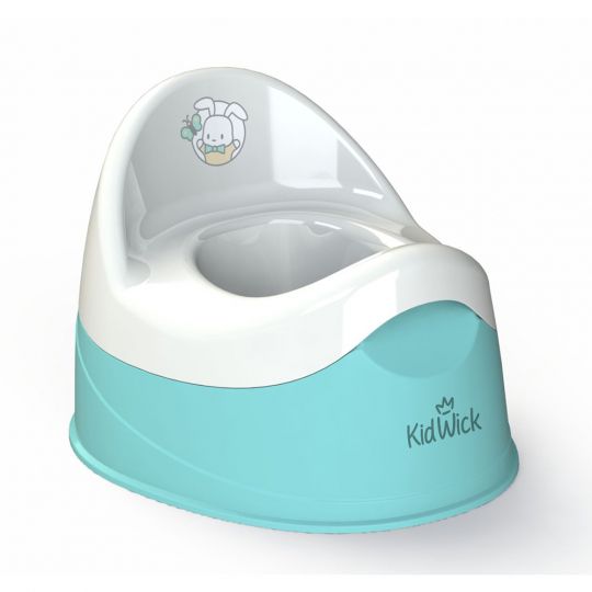 Горшок детский Кидвик Дуэт бирюзовый/белый Горшок детский Кидвик Дуэт бирюзовый/белый
