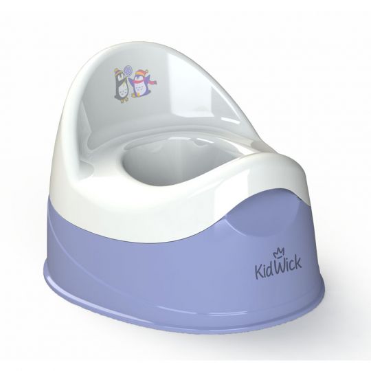 Горшок детский Кидвик Дуэт фиолетовый/белый Горшок детский Кидвик Дуэт фиолетовый/белый