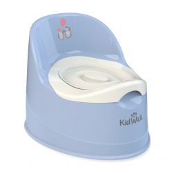 Горшок детский Кидвик Гигант с крышкой фиолетовый