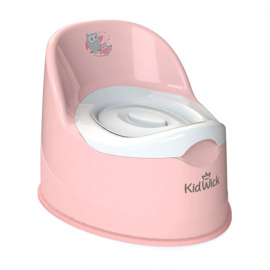 Горшок детский Кидвик Гигант с крышкой розовый Горшок детский Кидвик Гигант с крышкой розовый