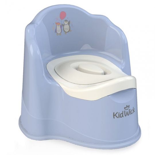 Горшок детский Кидвик Королевский с крышкой фиолетовый