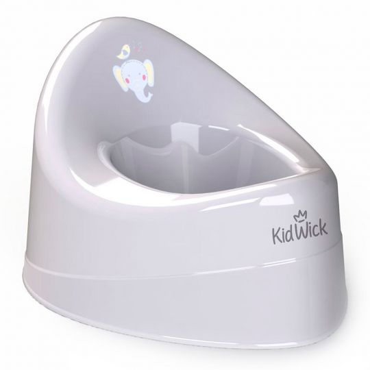 Горшок детский Кидвик Ракушка серый