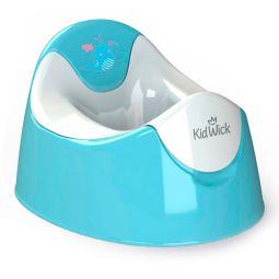 Горшок детский Кидвик Трио голубой/белый