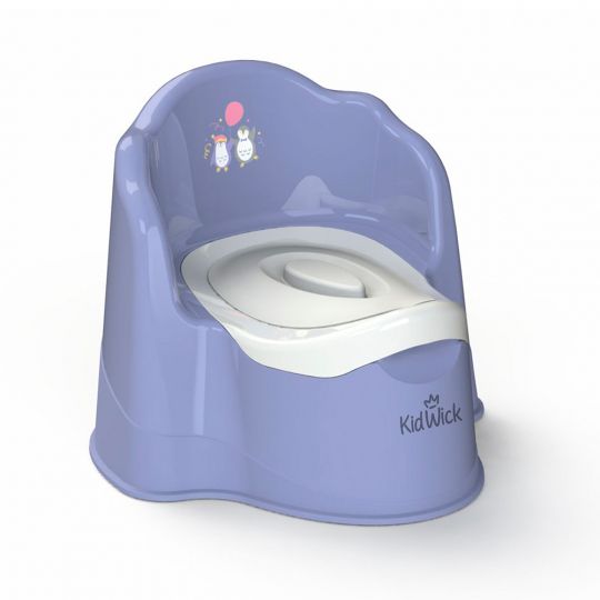 Горшок детский Кидвик Трон с крышкой фиолетовый