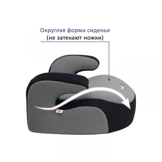 Siger Детское автокресло Бустер группа 3 (Серый) Siger Детское автокресло Бустер группа 3 (Серый)