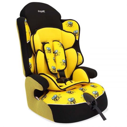 Siger Детское автокресло Art Драйв группа 1-2-3 (Пчелка)