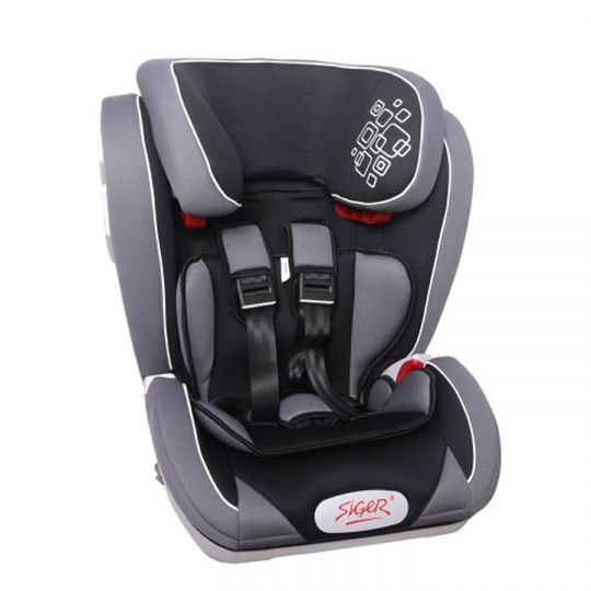 Siger Детское автокресло Art Индиго Isofix группа 1-2-3 (Черный)