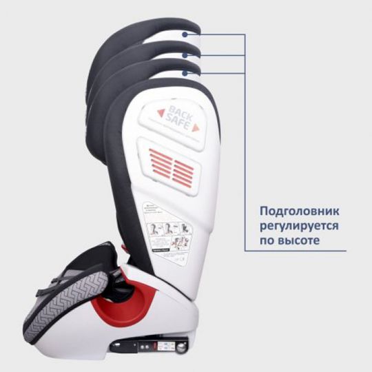 Siger Детское автокресло Art Индиго Isofix группа 1-2-3 (Серый лабиринт)