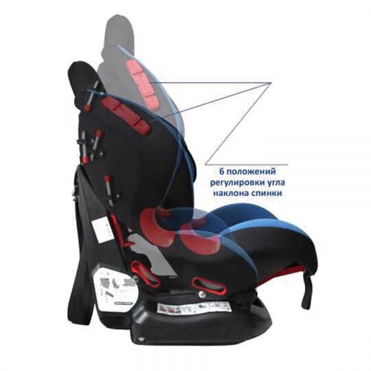 Siger Детское автокресло Кокон группа 1-2 (Синий)